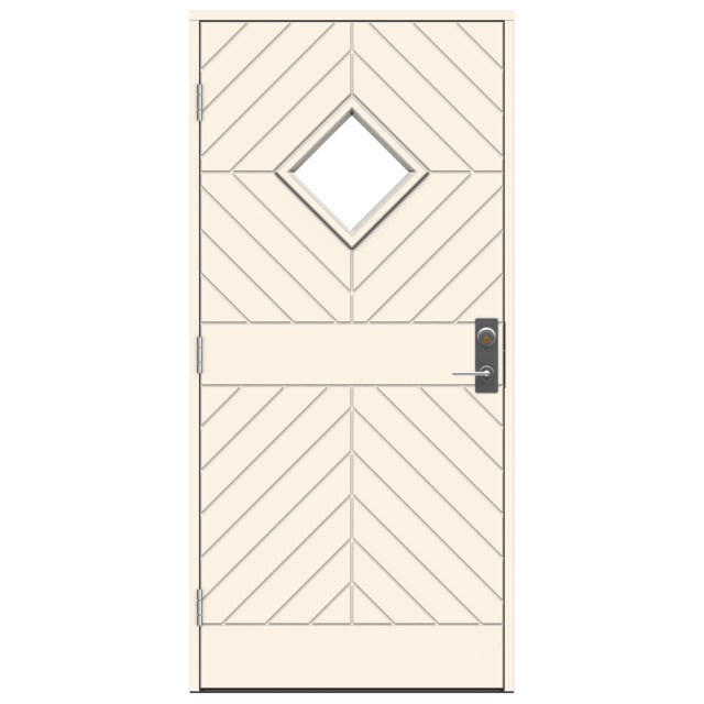 YTTERDÖRR ALBINONI VIT